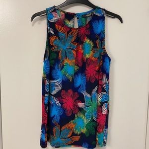 Colourful sleeveless blouse, perfect for summer